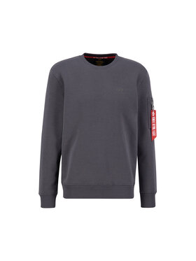 Alpha Industries Alpha Industries Bluza Air Force Sweatshirt Szary Regular Fit