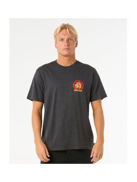 Rip Curl Rip Curl T-Shirt Shaper Address Tee Czarny Standard Fit