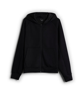 4F 4F Bluza ESSENTIAL Czarny Regular Fit