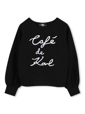 Karl Lagerfeld Kids Karl Lagerfeld Kids Felpa Z30473 D Nero Regular Fit