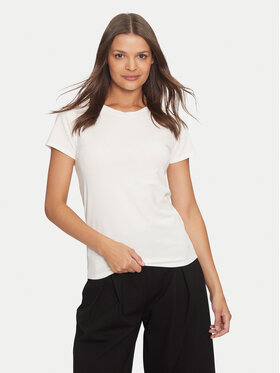 Deha Deha Póló A00150 Ekru Regular Fit