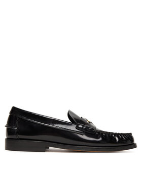 Tommy Hilfiger Tommy Hilfiger Mokasyny Hilfiger Penny Abrasivato FW0FW09257 Czarny