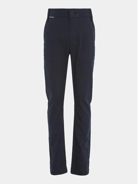 Tommy Hilfiger Tommy Hilfiger Pantaloni di tessuto KB0KB08609 D Blu scuro Slim Fit
