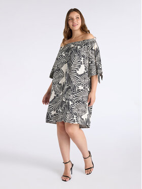 Fiorella Rubino Fiorella Rubino Sukienka codzienna 7004L001169N0S1 Czarny A-Line Fit