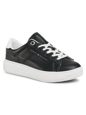 Tommy Hilfiger Tommy Hilfiger Sneakers Leather Tommy Hilfiger Cupsole FW0FW05009 Blu scuro