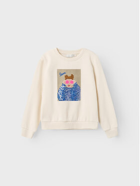 NAME IT NAME IT Суитшърт 13221346 Екрю Regular Fit