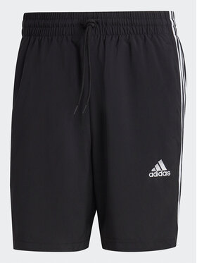 Adidas Športne Kratke Hlače AEROREADY Essentials Chelsea 3-Stripes Shorts IC1484 Črna Regular Fit