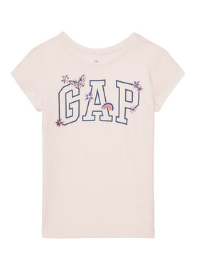 Gap Gap T-Shirt 721891-01 Ροζ Regular Fit