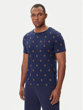Polo Ralph Lauren Polo Ralph Lauren T-shirt 710P00081001 Blu scuro Custom Slim Fit