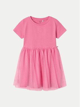 NAME IT NAME IT Sukienka codzienna Harana 13226043 Różowy Regular Fit