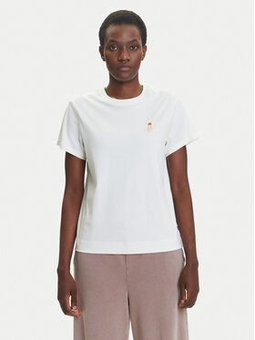 adidas adidas Футболка Cat Patch Graphic JV8515 Білий Regular Fit