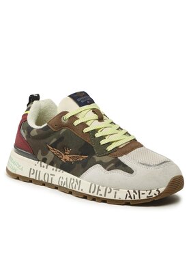 Aeronautica Militare Aeronautica Militare Tenisice 231SC214CT3099 Zelena