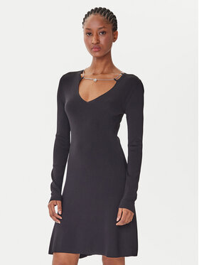 HUGO HUGO Džemper haljina Sibery 50548244 Crna Slim Fit