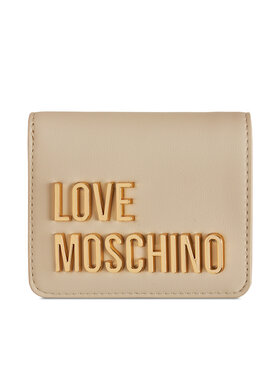 LOVE MOSCHINO LOVE MOSCHINO Mały Portfel Damski JC5612PP1LKD0110 Écru