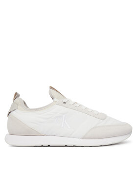 Calvin Klein Calvin Klein Sneakers Retro Runner Sock Laceup Mix YM0YM01414 Alb