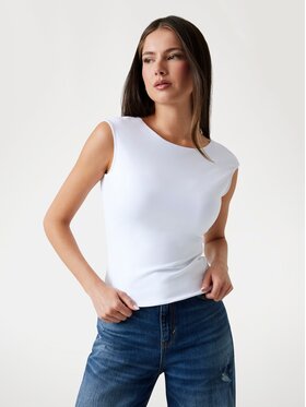 Guess Guess Top 175503 Biały Classic Fit