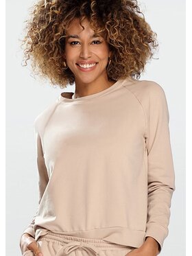 DKaren Sport DKaren Sport Bluza Wenezja Beżowy Slim Fit