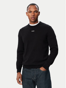HUGO HUGO Sweter San Cassius-C2 50553588 Czarny Regular Fit