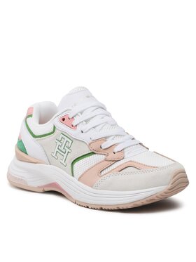 Tommy Hilfiger Tommy Hilfiger Sneakersy Modern Prep Runner FW0FW07111 Bílá
