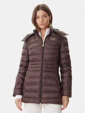 EA7 Emporio Armani EA7 Emporio Armani Zimní bunda 7W000685 AF12475 U6063 Hnědá Slim Fit