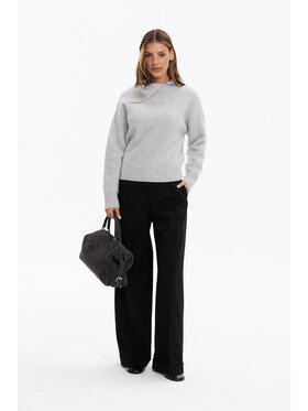 Deni Cler Milano Deni Cler Milano Sweter T-DC-S463-F5-90-81-1 Szary Regular Fit