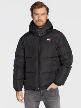 Tommy Jeans Tommy Jeans Vatovaná bunda Alaska DM0DM15445 Čierna Regular Fit