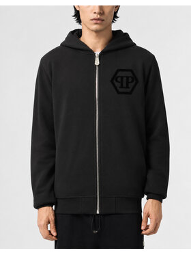 PHILIPP PLEIN PHILIPP PLEIN Felpa 31312 Nero Athletic Fit