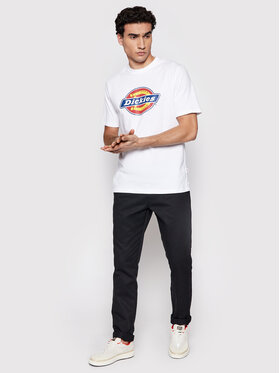 Dickies Majica Icon Logo DK0A4XC9WHX1 Bela Regular Fit