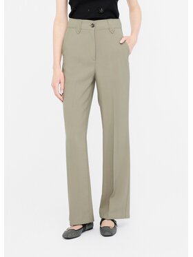 Liu Jo Liu Jo Spodnie materiałowe CF5224T011AX0707 Zielony Regular Fit