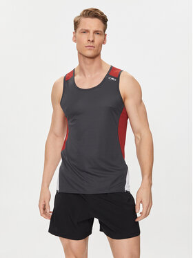 CMP CMP Tank top 33N6697 Szary Regular Fit