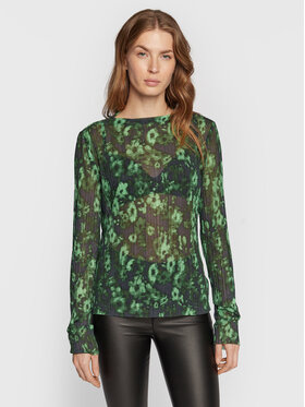 Edited Edited Blúz Querida EDT5960002000002 Zöld Slim Fit