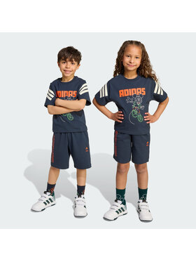 adidas adidas Dres 151479 Błękitny Regular Fit