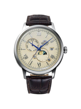 Orient Orient Ρολόι RA-AK0803Y30B Καφέ