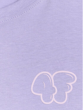 4F 4F T-Shirt KITTY JOGA Fioletowy jasny Regular Fit