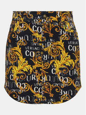 Versace Jeans Couture Versace Jeans Couture Mini suknja 74HAE855 Crna Regular Fit