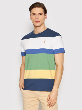 Polo Ralph Lauren Polo Ralph Lauren T-Shirt 710857233002 Kolorowy Custom Slim Fit