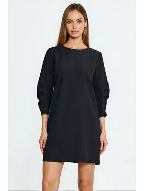 NIFE NIFE Sukienka codzienna S291 Czarny A-Line Fit