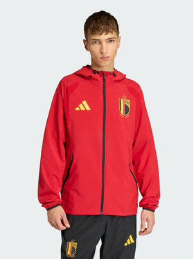 adidas adidas Wiatrówka Belgia Tiro Czerwony Slim Fit