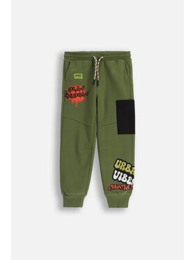 Coccodrillo Coccodrillo Teplákové kalhoty ZC5120101SBK-027 Khaki Regular Fit