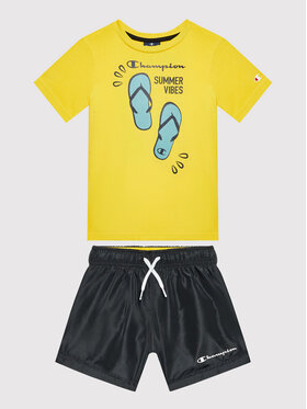 Champion Champion Комплект тишърт и спортни шорти 306050 Цветен Regular Fit