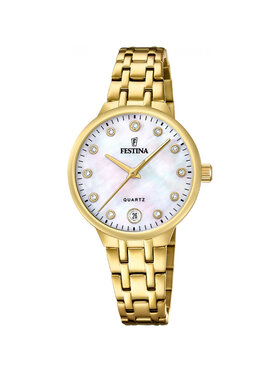 Festina Festina Zegarek F20719-1 Złoty