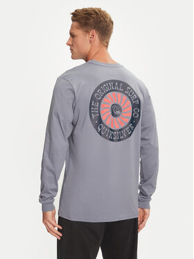 Quiksilver Quiksilver Longsleeve Bloom Cycle EQYZT07707 Niebieski Regular Fit