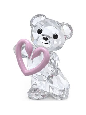 Swarovski Swarovski Ozdoba Miś Kris Una 5665436 Różowy