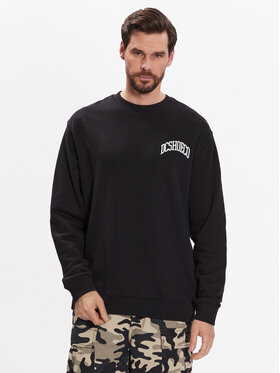 DC Shoes DC Shoes Džemperis Jaakko ADYSF03107 Juoda Relaxed Fit