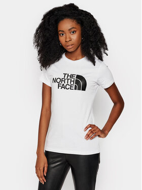The North Face The North Face T-shirt Easy Tee NF0A4T1Q Bijela Slim Fit