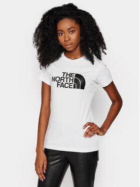 The North Face The North Face Tricou Easy Tee NF0A4T1Q Alb Slim Fit