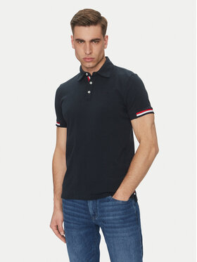 Geox Geox Polo marškinėliai M5510L T3240 F1624 Tamsiai mėlyna Regular Fit