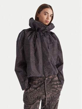 adidas by Stella McCartney adidas by Stella McCartney Geacă Item Track Top Printed JV7035 Negru Loose Fit