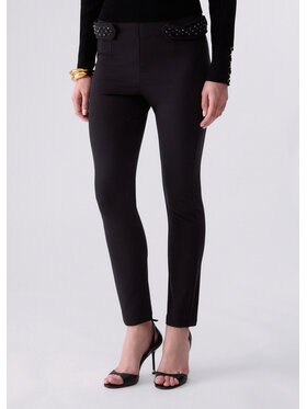 Liu Jo Liu Jo Pantaloni di tessuto TF6018J397022222 Nero Regular Fit