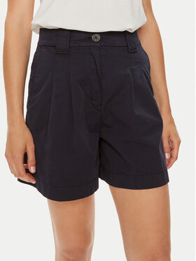 HUGO Hugo Bavlnené šortky Hanicola-1-D 50489969 Modrá Relaxed Fit